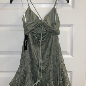 NWT Lulu’s Olive green sundress
